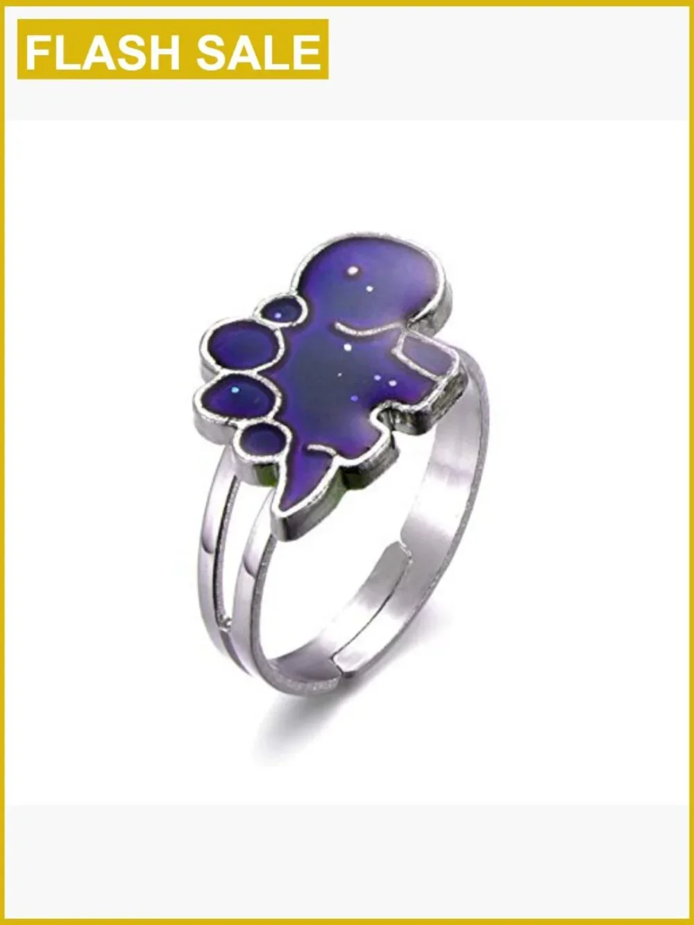 15 Adjustable Mood Rings for Party Favors Halloween Costume Props